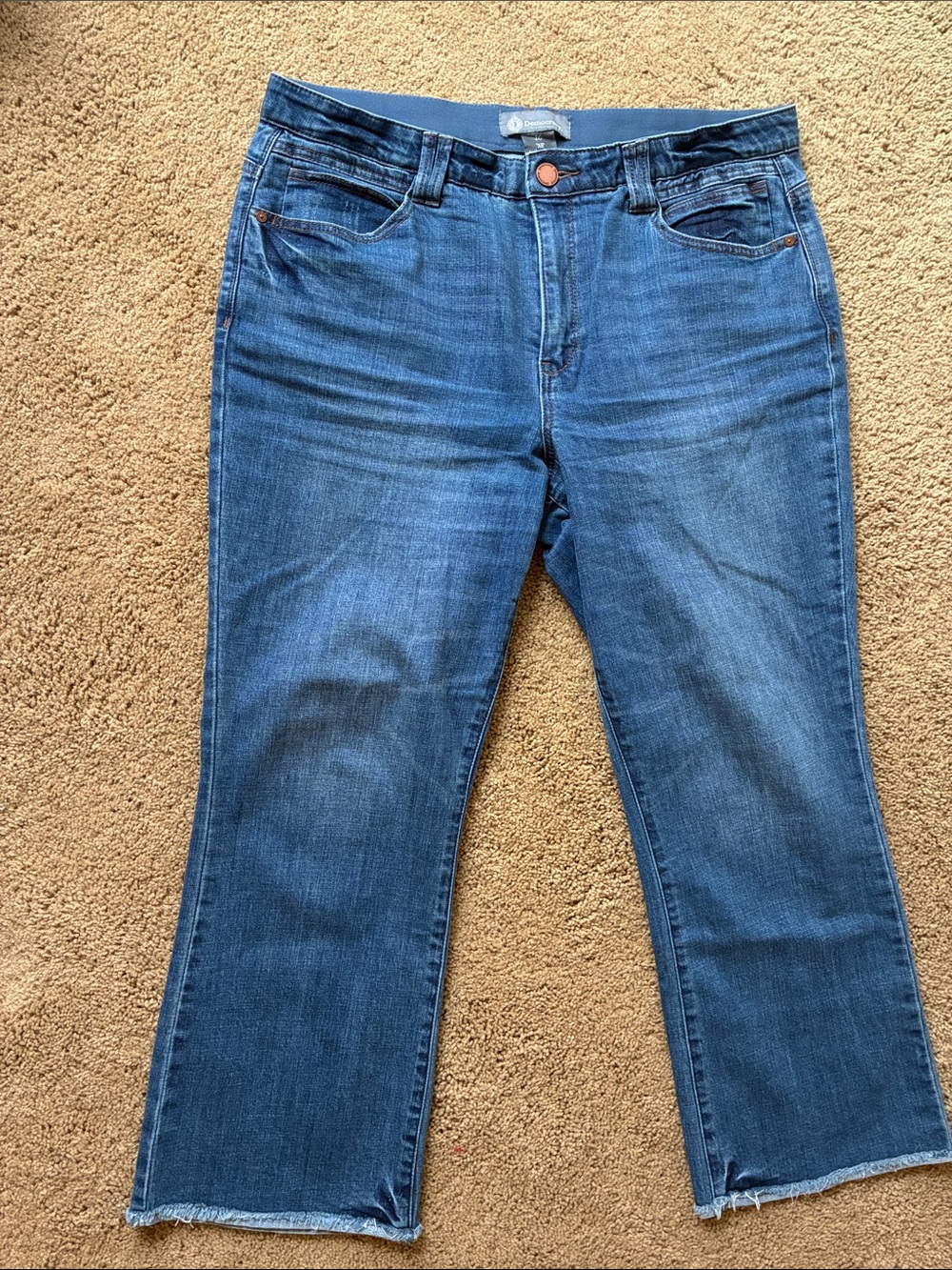 Democracy Blue Wider Straight  Leg Jeans